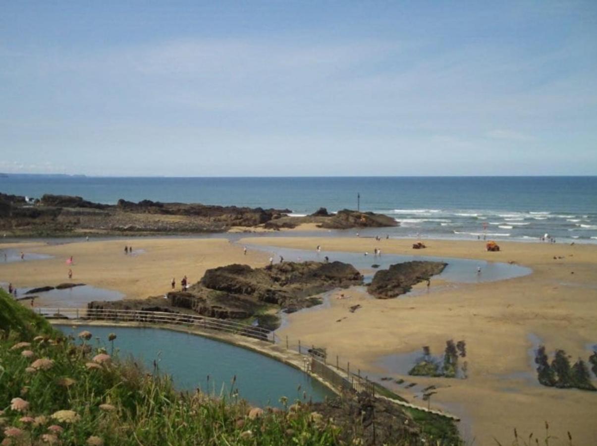 Vila Comfortable Bungalow Near Widemouth Bay Beach Poundstock Exteriér fotografie